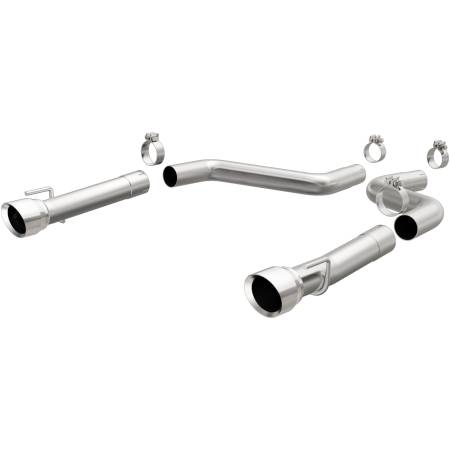 MagnaFlow Exhaust Products - MagnaFlow Axle-Back 15-16 Dodge Charger 6.2/6.4L V8 Race Series SS Dual Tip Dual Rear Split Exit