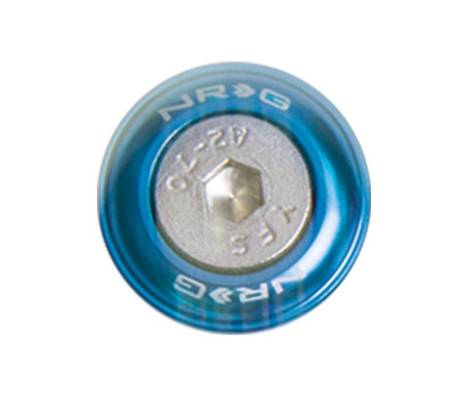 NRG Innovations - NRG Innovations Fender Washer Kit w/Rivets For Metal (Blue) - Set of 10
