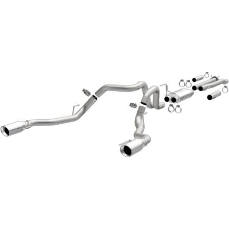 MagnaFlow Exhaust Products - MagnaFlow SYS Cat-Back 2017 Ford F-150 Raptor 3.5L Dual 3in Tips
