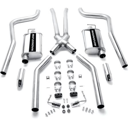 MagnaFlow Exhaust Products - MagnaFlow Sys Cat-Back 70-72 Mopar E-Body 2.5 Cuda