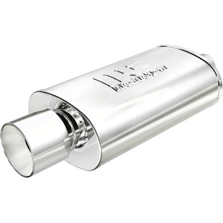 MagnaFlow Exhaust Products - MagnaFlow Muffler W/Tip Mag SS 14X5X8 2.25/4.