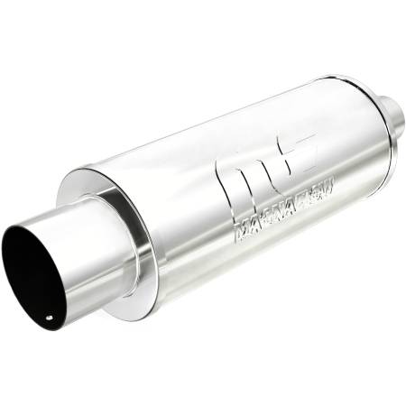 MagnaFlow Exhaust Products - MagnaFlow Muffler W/Tip Mag SS 14X6X6 2.25/4.
