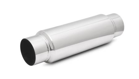 Vibrant Performance - Vibrant Performance SS Resonator (Standard Design) 2.5in inlet/outlet x 18in long w/ 5in OD resonator body