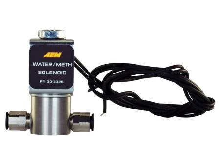 AEM Electronics - AEM Water/Methanol Injection System - High-Flow Low-Current WMI Solenoid - 200PSI 1/8in-27NPT In/Out