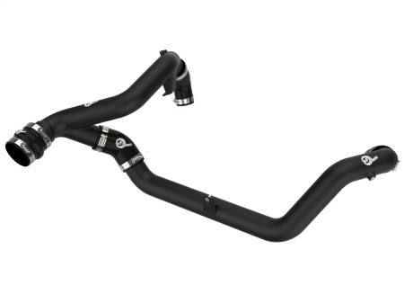 aFe Power (Advanced FLOW Engineering) - aFe BladeRunner 2 1/4in Intercooler Hot Side Charge Pipe 22-23 Ford Explorer V6-3.0L (tt) - Black