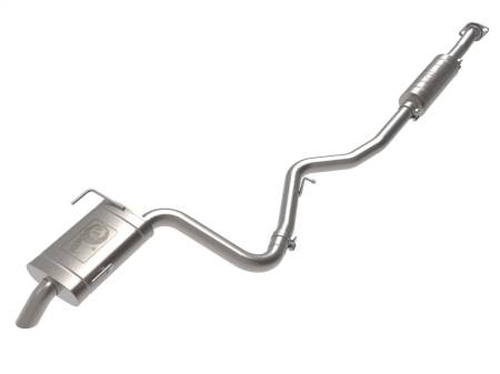 aFe Power (Advanced FLOW Engineering) - aFe Takeda 20-23 Subaru Outback H4-2.5L 2-1/2in 304 Stainless Steel Cat-Back Exhaust System