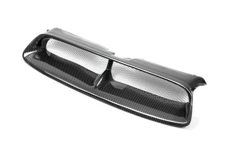 Seibon Carbon - Seibon 04-05 Subaru WRX CW Carbon Fiber Front Grill