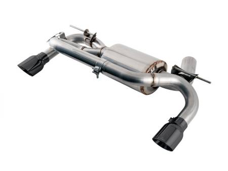 AWE Tuning - AWE BMW F3X 340i Touring Edition Axle-Back Exhaust - Diamond Black Tips (90mm)