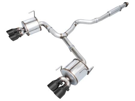AWE Tuning - AWE 2022+ VB Subaru WRX Touring Edition Exhaust - Diamond Black Tips