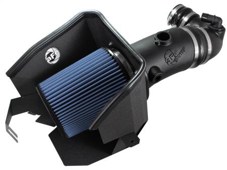 aFe Power (Advanced FLOW Engineering) - aFe MagnumFORCE Stage-2 Pro 5R Air Intake System Ford Diesel Trucks 08-10 V8-6.4L (td)