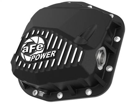 aFe Power (Advanced FLOW Engineering) - aFe 97-23 Ford F-150 Pro Series Rear Differential Cover Black w/ Machined Fins