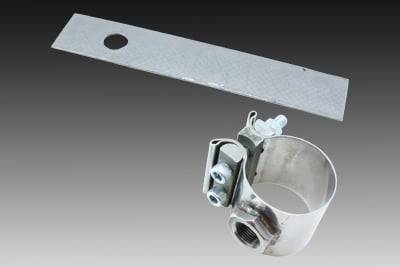 AEM Electronics - AEM No-Weld O2 Sensor Mount for 1.75 to 2.0 inch Diameter Pipe