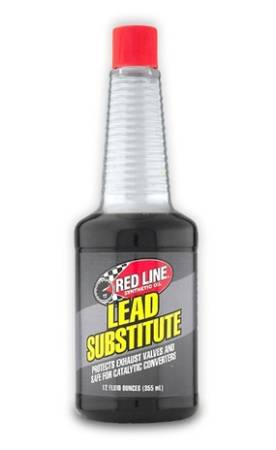 Red Line Synthetic Oil - Red Line Oil Lead Substitute 12oz - Case of 12