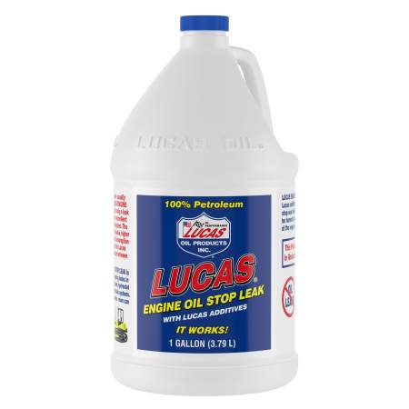 Lucas Oil - Lucas Motor Oil Additive - Stop Leak - 1 gal - Each