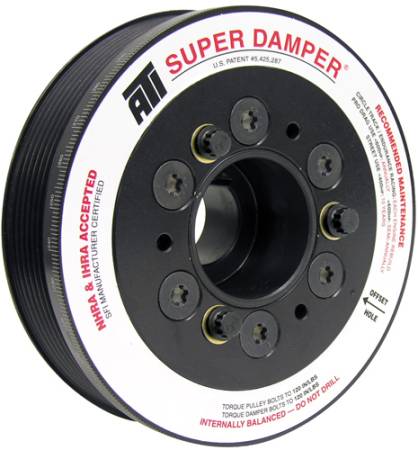 ATI Performance Products - ATI Damper - 5.67in - Alum - 6 Grv - Mitsubishi Evo 10 - 3 Percent UD - 08+ - 1Pc