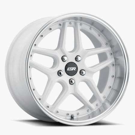 ESR Wheels - ESR Wheels Rim CS SERIES CS15 19x8.5 5x112 ET30 Gloss White Machined Lip