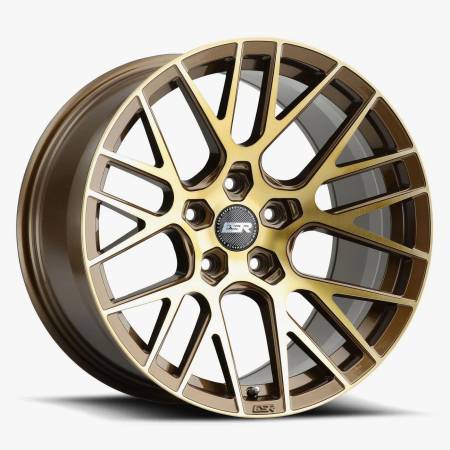 ESR Wheels - ESR Wheels Rim FORGETECH SERIES RF11 18x10.5 5x100 ET22 Gloss Brushed Bronze