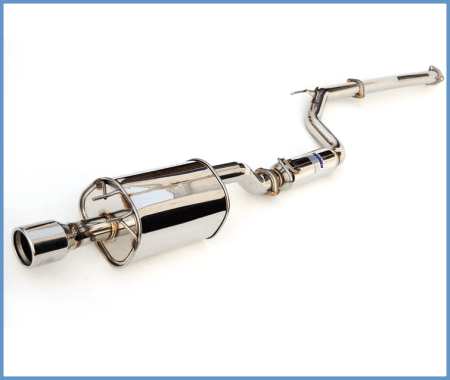 Invidia - Invidia 12-13 Honda Civic Si K24 Coupe Q300 Rolled Stainless Steel Tip Cat-back Exhaust