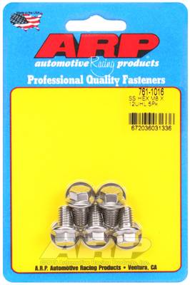 ARP - ARP M8 x 1.25 x 12 hex SS bolts 761-1016