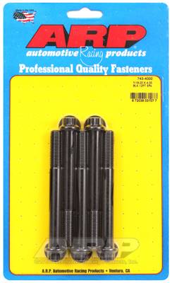 ARP - ARP 7/16-20 x 4.000 12pt black oxide bolts 743-4000