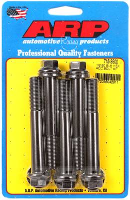ARP - ARP 1/2-20 x 3.500 hex black oxide bolts 716-3500