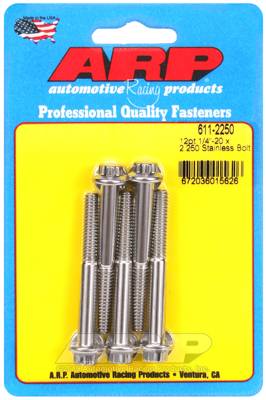 ARP - ARP 1/4-20 x 2.250 12pt SS bolts 611-2250