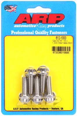 ARP - ARP 5/16-18 x 1.000 12pt SS bolts 612-1000