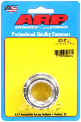 ARP - ARP -12 female O ring aluminum weld bung 800-8115