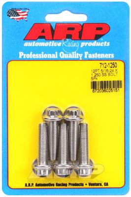 ARP - ARP 5/16-24 x 1.250 12pt SS bolts 712-1250