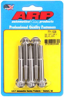 ARP - ARP M8 x 1.25 x 55 12pt SS bolts 771-1008