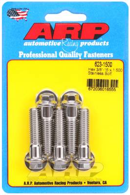 ARP - ARP 3/8-16 x 1.500 hex SS bolts 623-1500