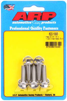 ARP - ARP 5/16-18 x 1.000 hex SS bolts 622-1000
