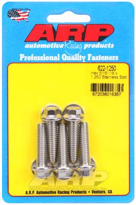 ARP - ARP 5/16-18 x 1.250 hex SS bolts 622-1250