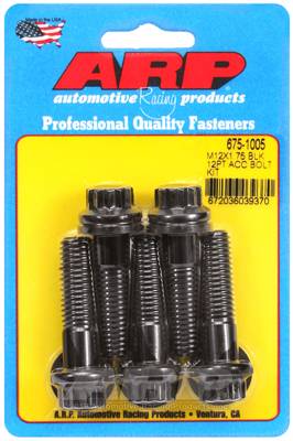 ARP - ARP M12 x 1.75 x 45 12pt black oxide bolts 675-1005