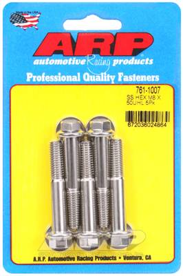 ARP - ARP M8 x 1.25 x 50 hex SS bolts 761-1007