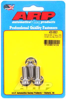 ARP - ARP SB & BB Chevy SS lower pulley bolt kit 430-6801