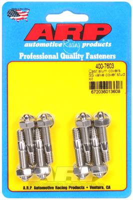 ARP - ARP Cast alum covers SS valve cover stud kit 400-7603