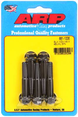 ARP - ARP M8 x 1.25 x 45 hex black oxide bolts 661-1006