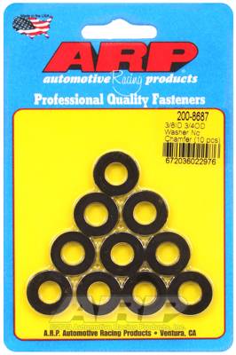 ARP - ARP 3/8 ID 3/4 OD black washers 200-8687