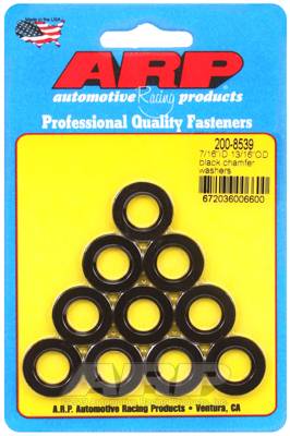 ARP - ARP 7/16 ID 13/16 OD black chamfer washers 200-8539