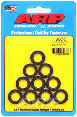ARP - ARP 7/16 ID 3/4 OD black washers 200-8558
