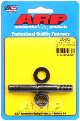 ARP - ARP Chevy V8 high volume hex oil pump stud kit 230-7003