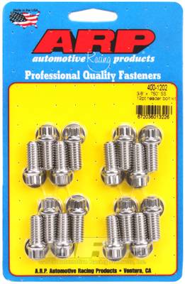 ARP - ARP 3/8 x .750 SS 12pt header bolt kit 400-1202