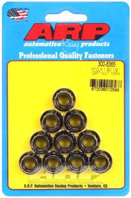 ARP - ARP M10 x 1.50 12pt nut kit 300-8365