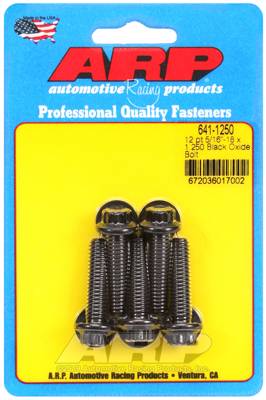 ARP - ARP 5/16-18 x 1.250 12pt black oxide bolts 641-1250