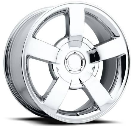 Factory Reproductions Wheels - FR 33 - Chevrolet 1500 SS Replica Wheel 22x10 6x5.5 ET30 78.1CB Chrome
