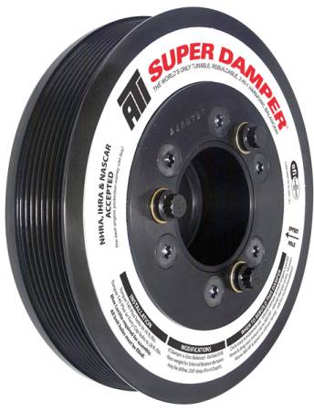 ATI Performance Products - ATI Damper - 7.45in - Steel - 8 Grv - Ford 7.3 - Powerstroke - 99-03 - Ext Bal - 3 Ring - Diesel