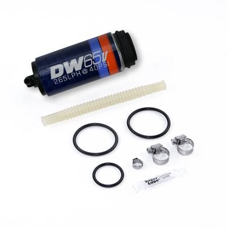 DeatschWerks - DeatschWerks DW65v Series 265 LPH Compact In-Tank Fuel Pump w/ VW/Audi 1.8T FWD Set Up Kit