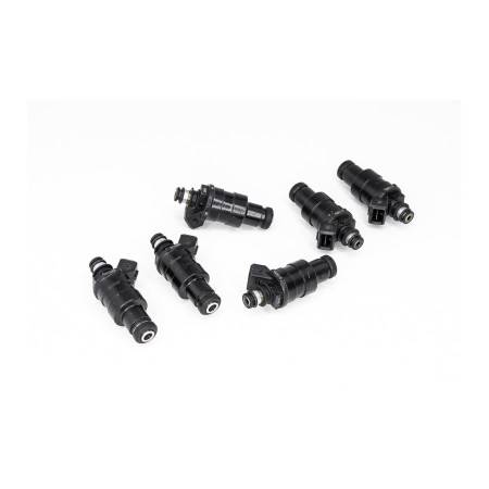 DeatschWerks - DeatschWerks Universal 550cc Low Impedance 11mm Upper Injector - Set of 6