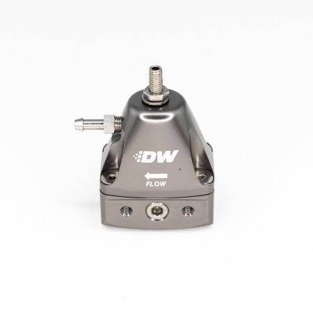 DeatschWerks - DeatschWerks DWR1000iL In-Line Adjustable Fuel Pressure Regulator - Titanium